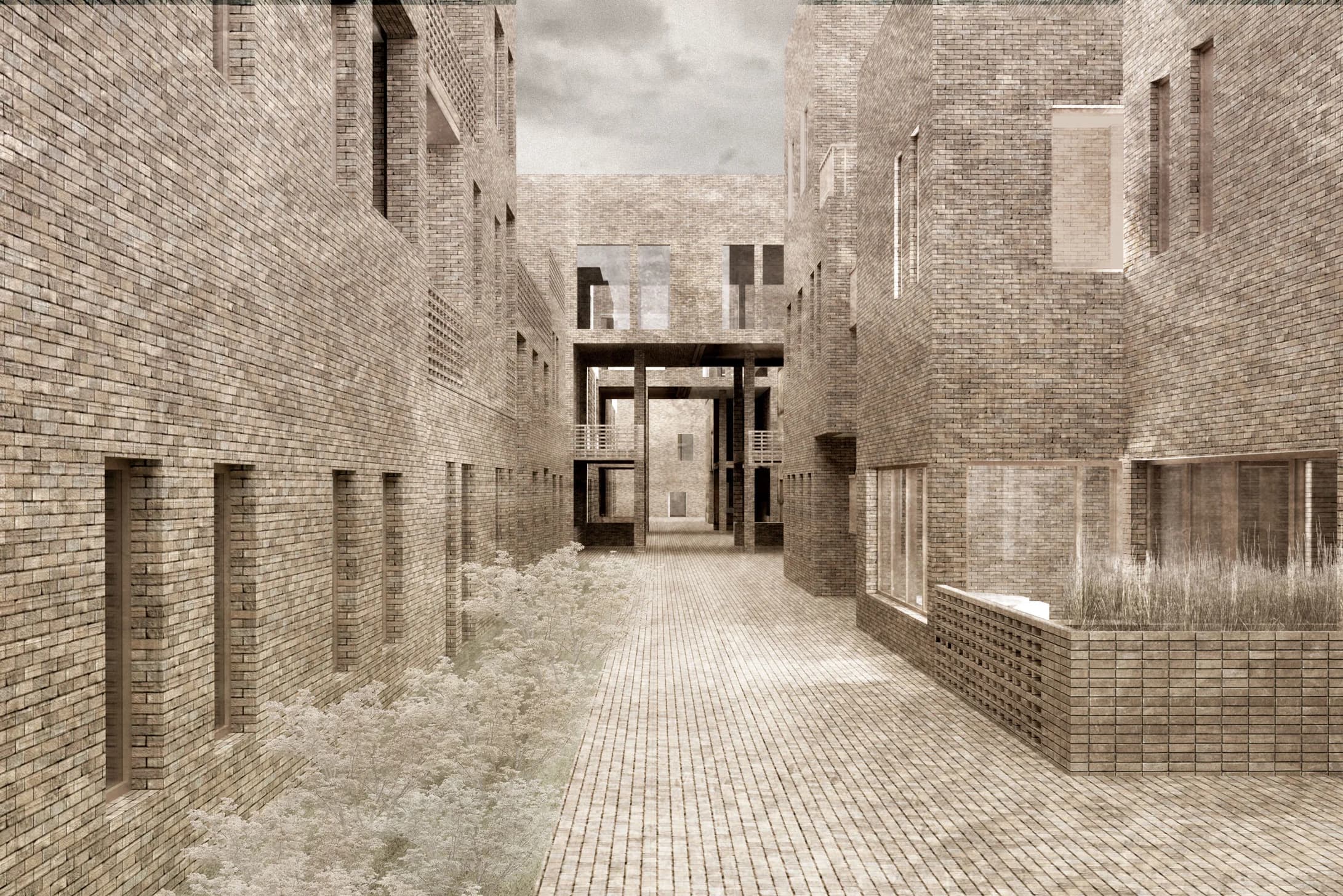 Urban Block Street View