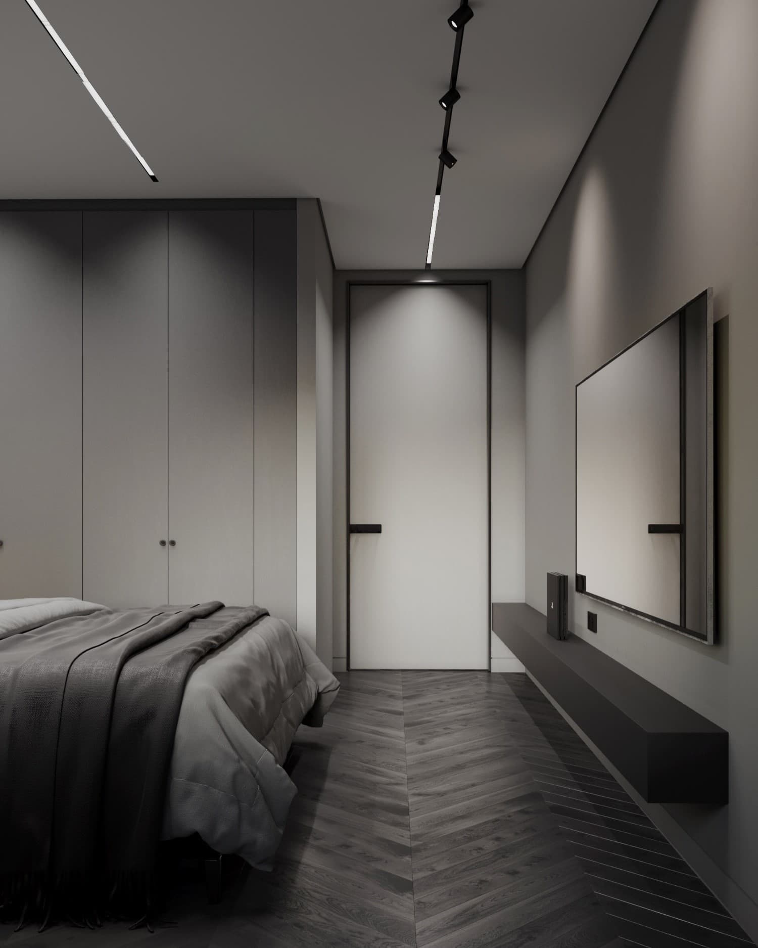 Coco Bedroom Guest Grey