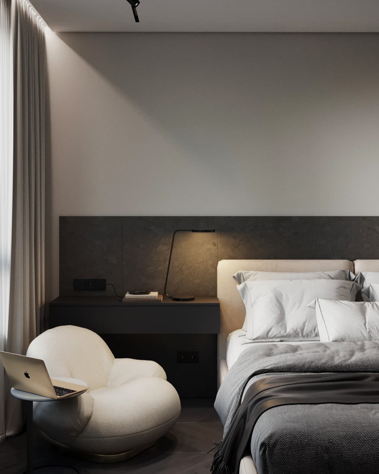 Coco Bedroom Master Closeup