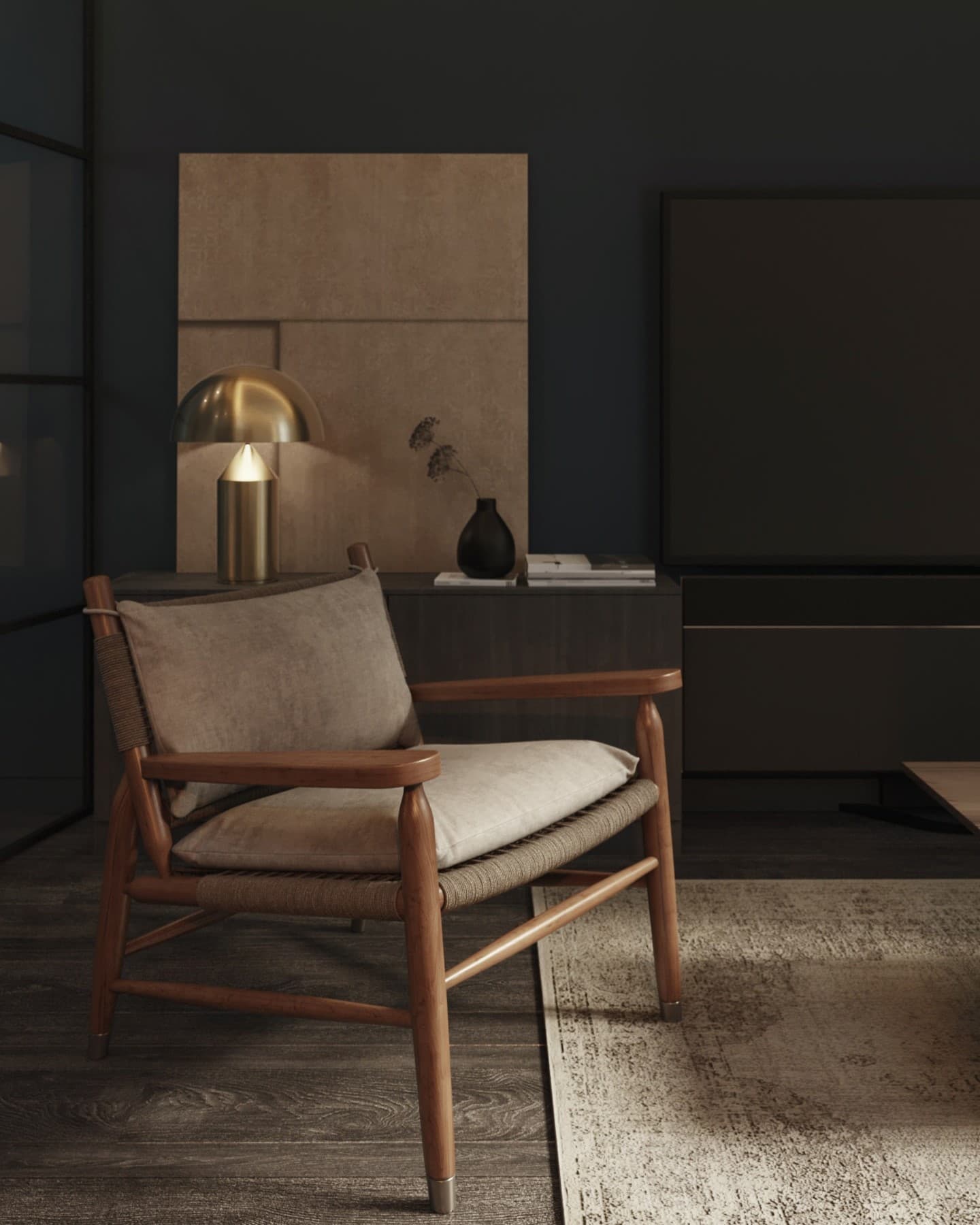 Japandi Livingroom Chair